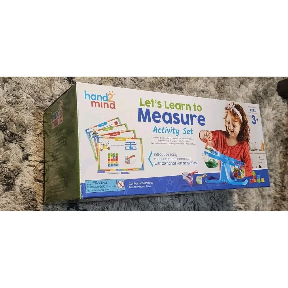 Let's Learn to Measure Activity Set - Hand2Mind School‎ Educational Kids